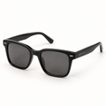 OPTIK Arc — Black frame, Smoke Grey lenses — product