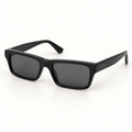 OPTIK Dune — Black frame, Smoke Grey lenses — product