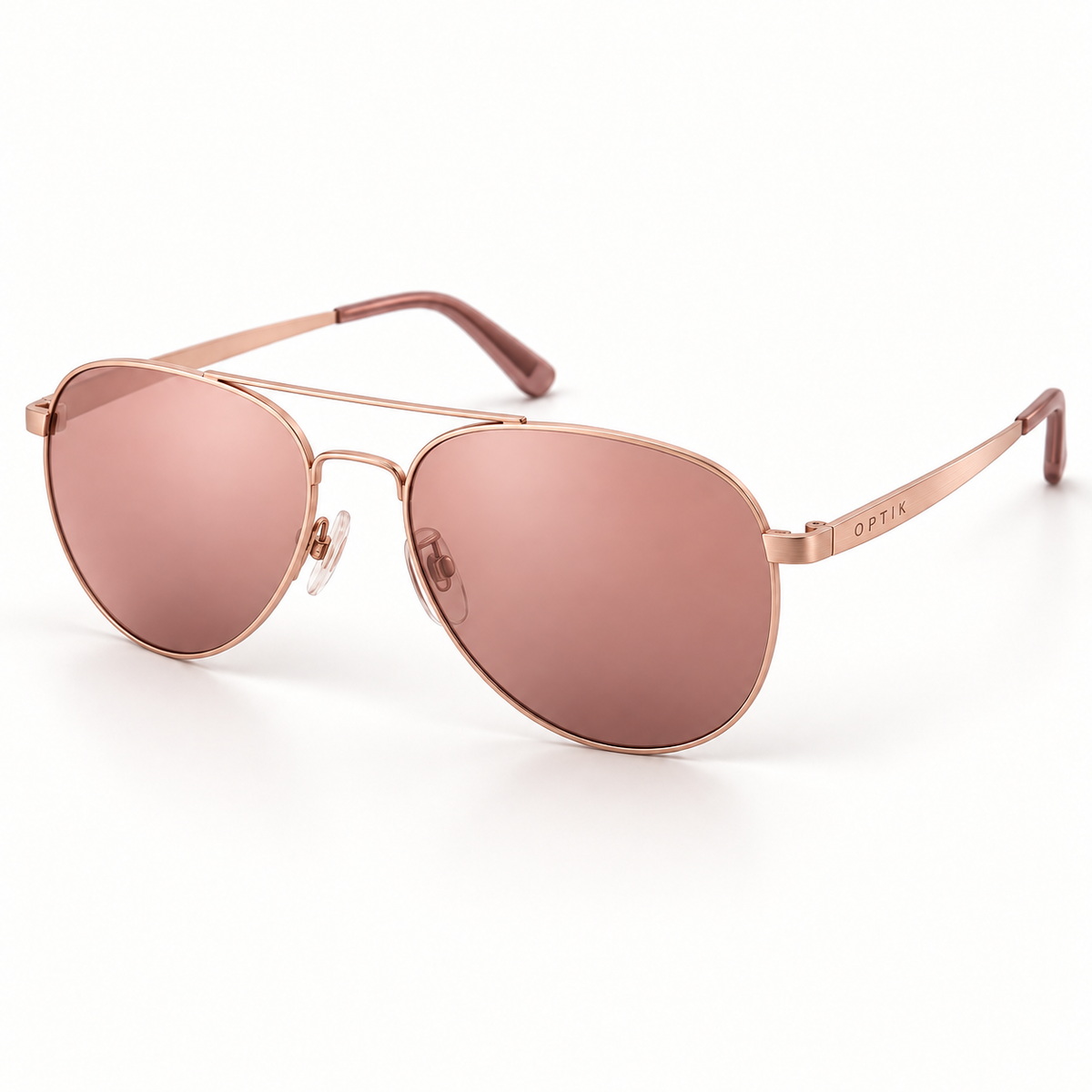 OPTIK Harbor — Rose Gold frame, Rose lenses — product