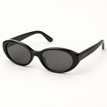 OPTIK Drift — Black frame, Smoke Grey lenses — product