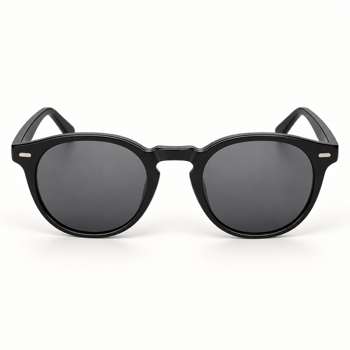 OPTIK Sable — Black frame, Smoke Grey lenses — detail