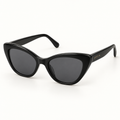 OPTIK Vale — Black frame, Smoke Grey lenses — product