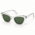 OPTIK Vale — Crystal frame, Green lenses — product