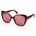 OPTIK Halo — Burgundy frame, Rose lenses — product