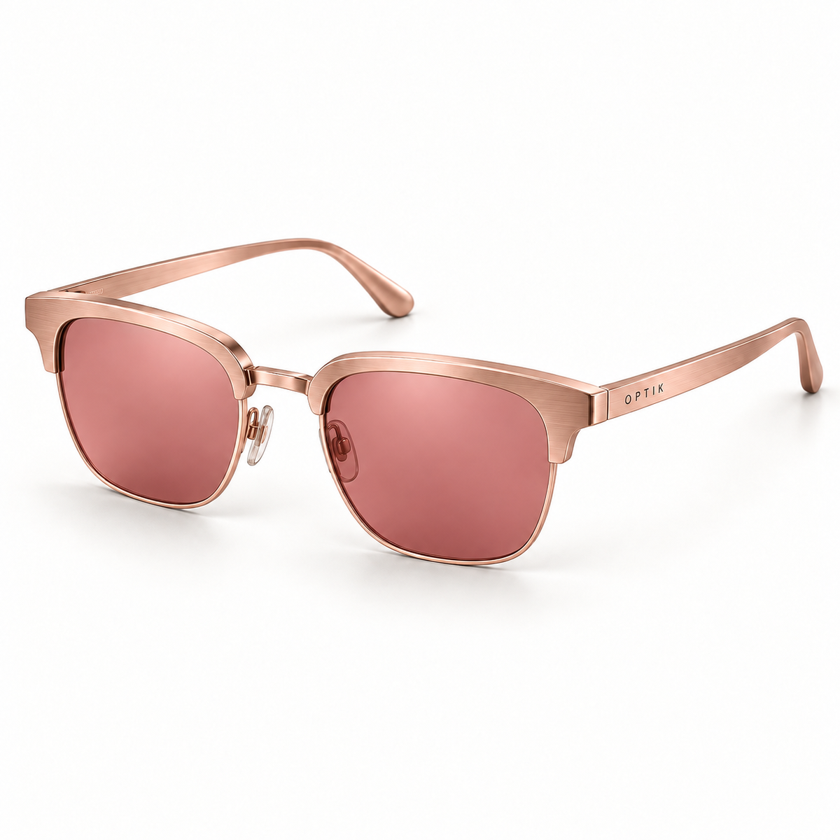 OPTIK Orbit — Rose Gold frame, Rose lenses — product
