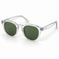 OPTIK Rove — Crystal frame, Green lenses — product