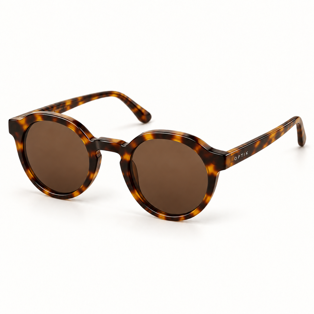 OPTIK Marlow — Tortoise frame, Brown lenses — product