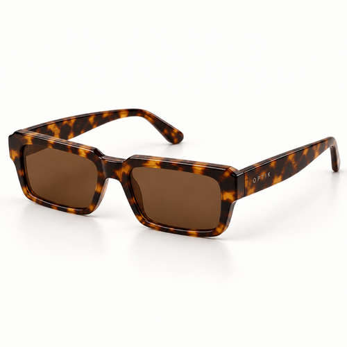 OPTIK Canto — Tortoise frame, Brown lenses — product