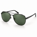 OPTIK Haven — Black frame, Green lenses — product