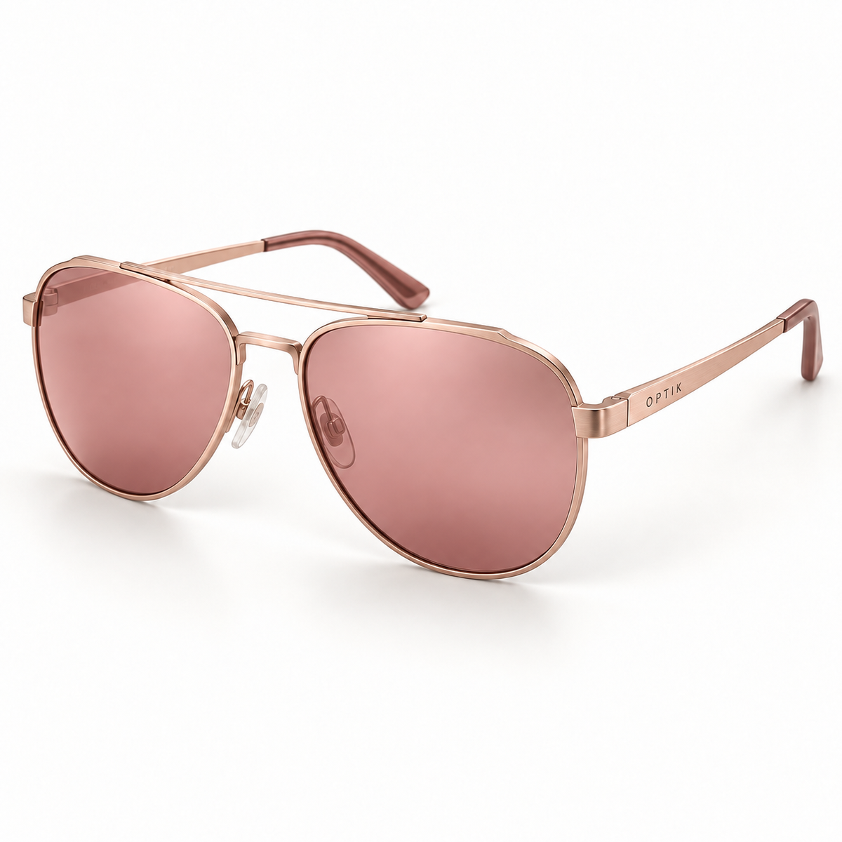 OPTIK Haven — Rose Gold frame, Rose lenses — product