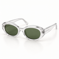 OPTIK Strand — Crystal frame, Green lenses — product