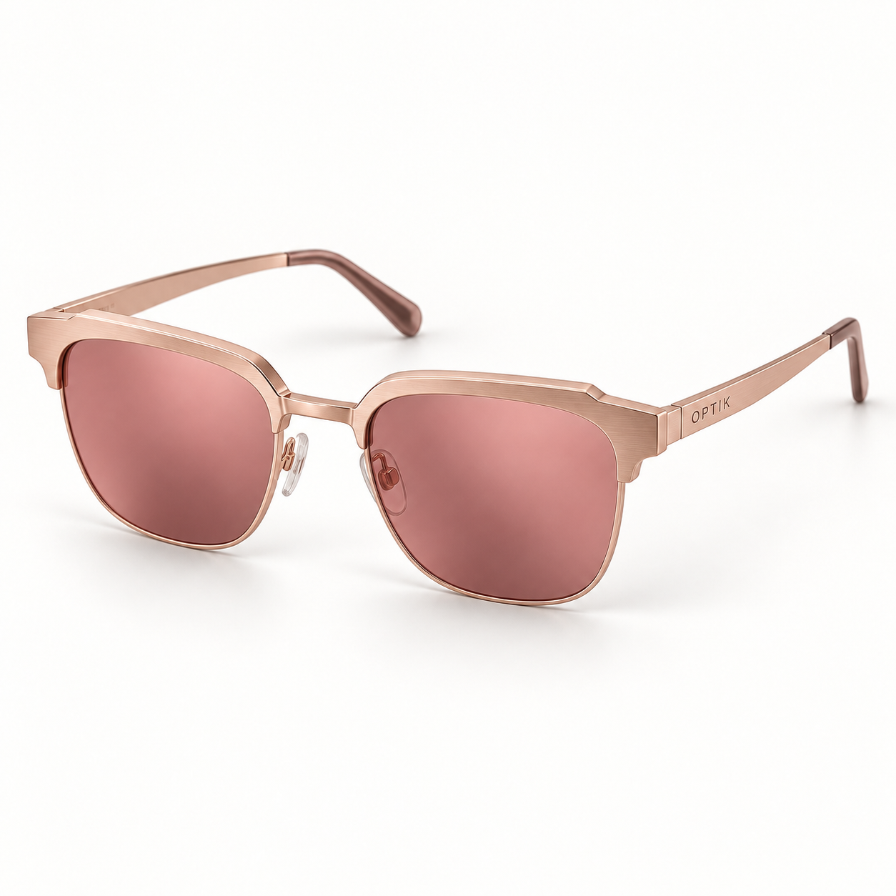 OPTIK Sol — Rose Gold frame, Rose lenses — product