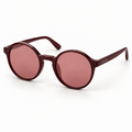 OPTIK Muse — Burgundy frame, Rose lenses — product