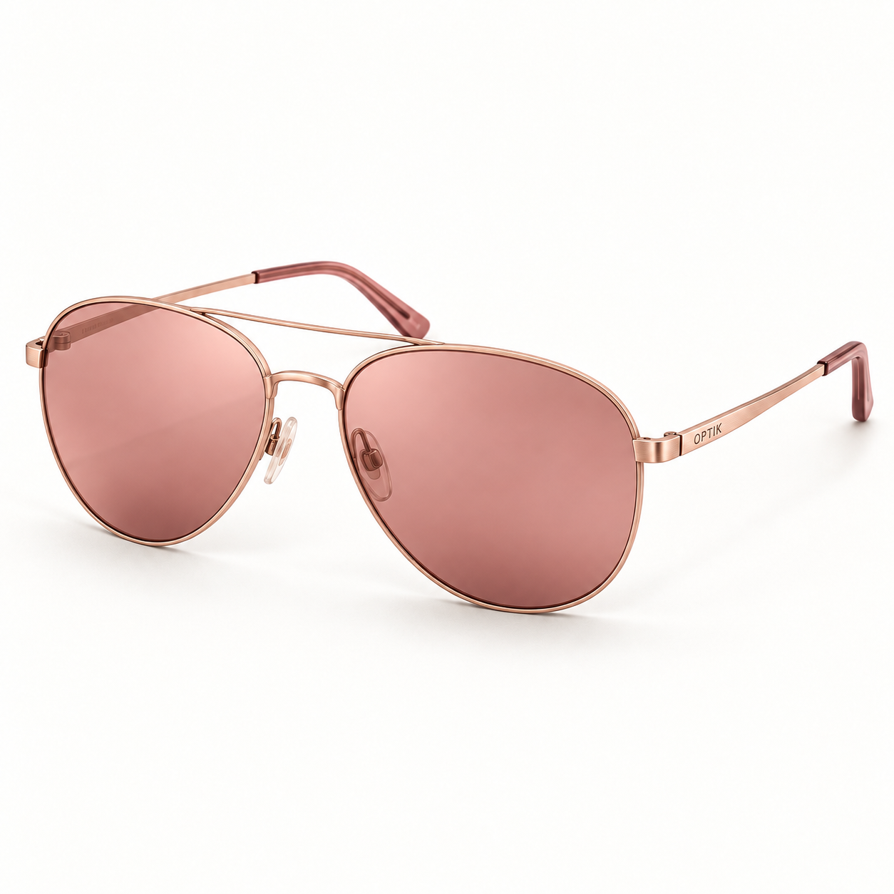 OPTIK Zenith — Rose Gold frame, Rose lenses — product