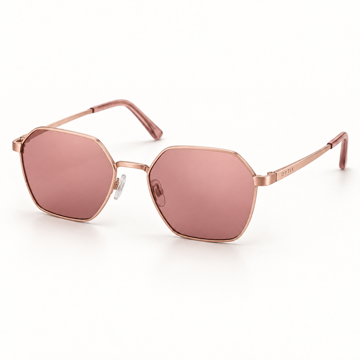 OPTIK Riviera — Rose Gold frame, Rose lenses — product