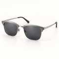 OPTIK Nocturne — Silver frame, Smoke Grey lenses — product