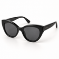 OPTIK Lucent — Black frame, Smoke Grey lenses — product