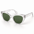 OPTIK Lucent — Crystal frame, Green lenses — product
