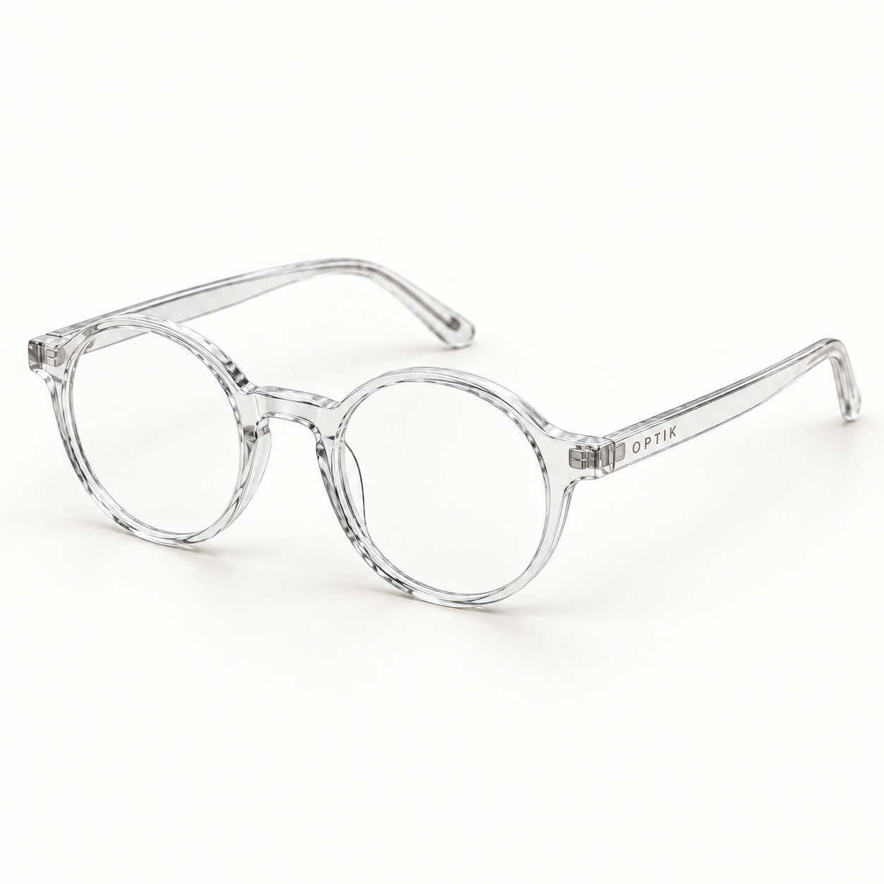 OPTIK Verse — Crystal frame, Clear lenses — product