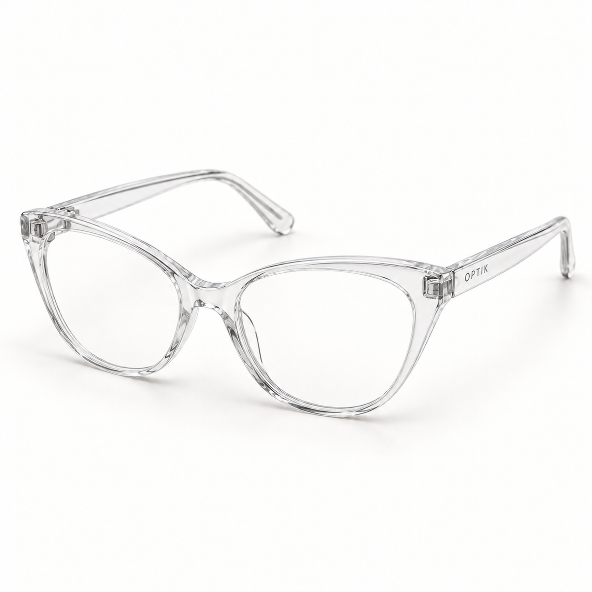 OPTIK Studio — Crystal frame, Clear lenses — product