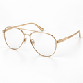 OPTIK Focus — Gold frame, Clear lenses — product
