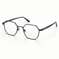 OPTIK Index — Black frame, Clear lenses — product