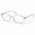 OPTIK Serif — Crystal frame, Clear lenses — product