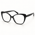 OPTIK Outline — Black frame, Clear lenses — product