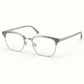 OPTIK Thesis — Silver frame, Clear lenses — product