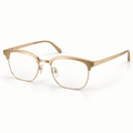 OPTIK Thesis — Gold frame, Clear lenses — product