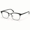 OPTIK Thesis — Black frame, Clear lenses — product