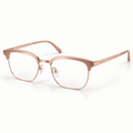 OPTIK Thesis — Rose Gold frame, Clear lenses — product