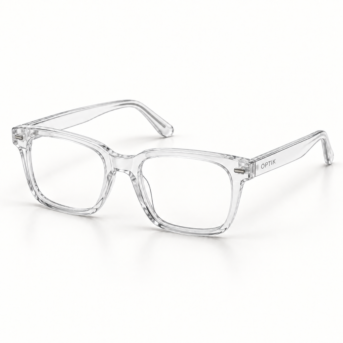 OPTIK Acumen — Crystal frame, Clear lenses — product