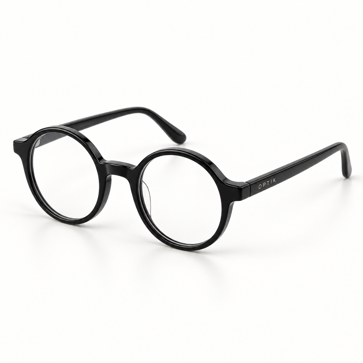OPTIK Musea — Black frame, Clear lenses — product