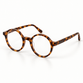 OPTIK Musea — Tortoise frame, Clear lenses — product