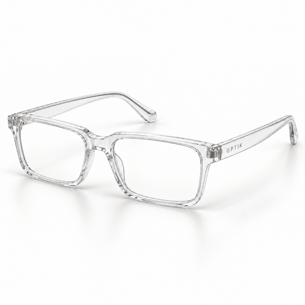 OPTIK Poem — Crystal frame, Clear lenses — product