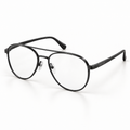 OPTIK Metro — Black frame, Clear lenses — product