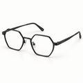 OPTIK Civic — Black frame, Clear lenses — product