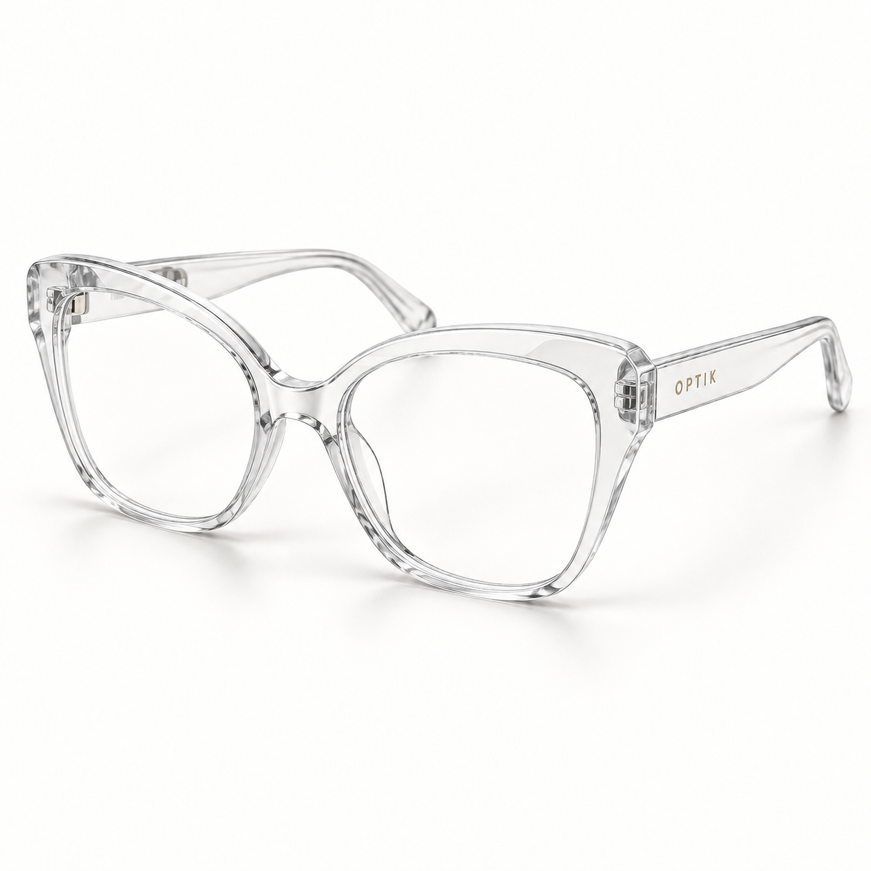 OPTIK Canvas — Crystal frame, Clear lenses — product