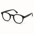 OPTIK Linear — Black frame, Clear lenses — product
