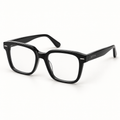 OPTIK Page — Black frame, Clear lenses — product
