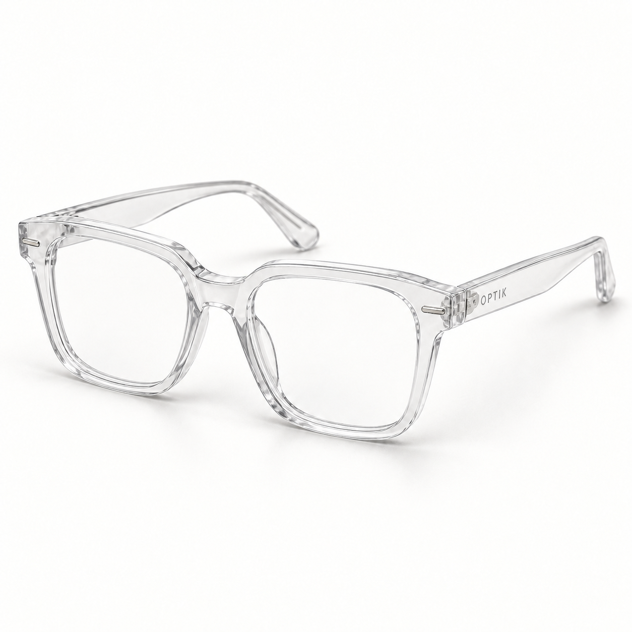 OPTIK Page — Crystal frame, Clear lenses — product
