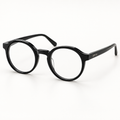 OPTIK Curio — Black frame, Clear lenses — product