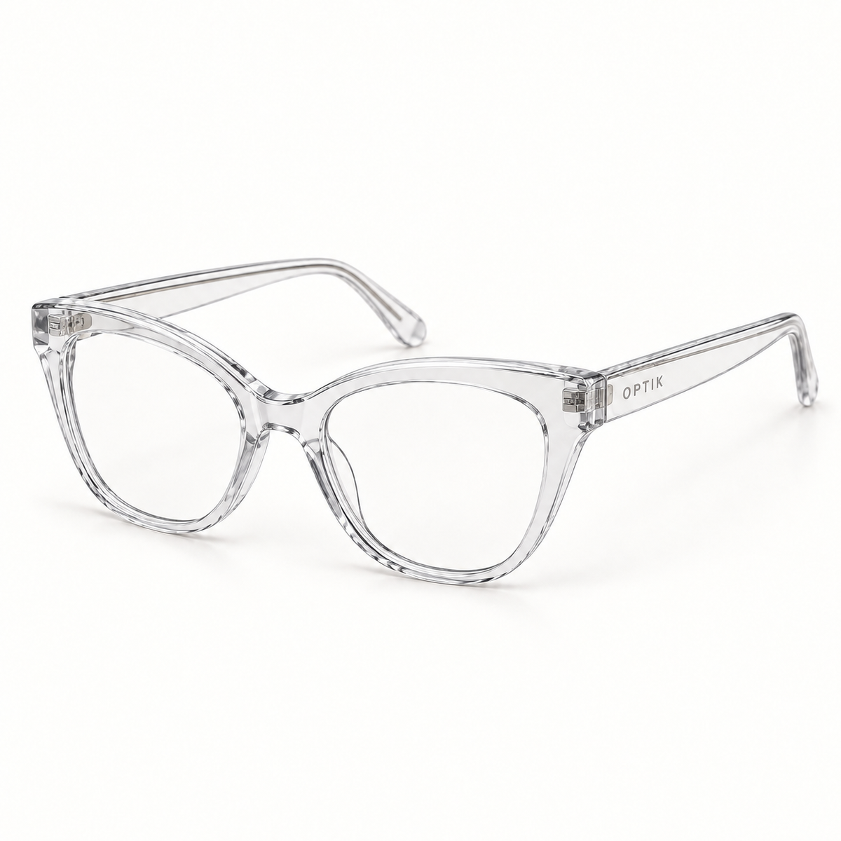 OPTIK Motto — Crystal frame, Clear lenses — product