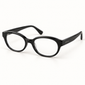 OPTIK Opus — Black frame, Clear lenses — product