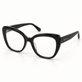 OPTIK Tempoa — Black frame, Clear lenses — product