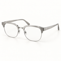 OPTIK Lumen — Silver frame, Clear lenses — product