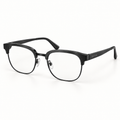 OPTIK Lumen — Black frame, Clear lenses — product