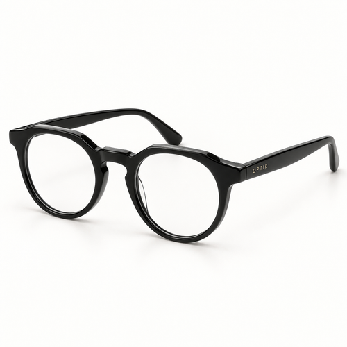 OPTIK Cadence — Black frame, Clear lenses — product
