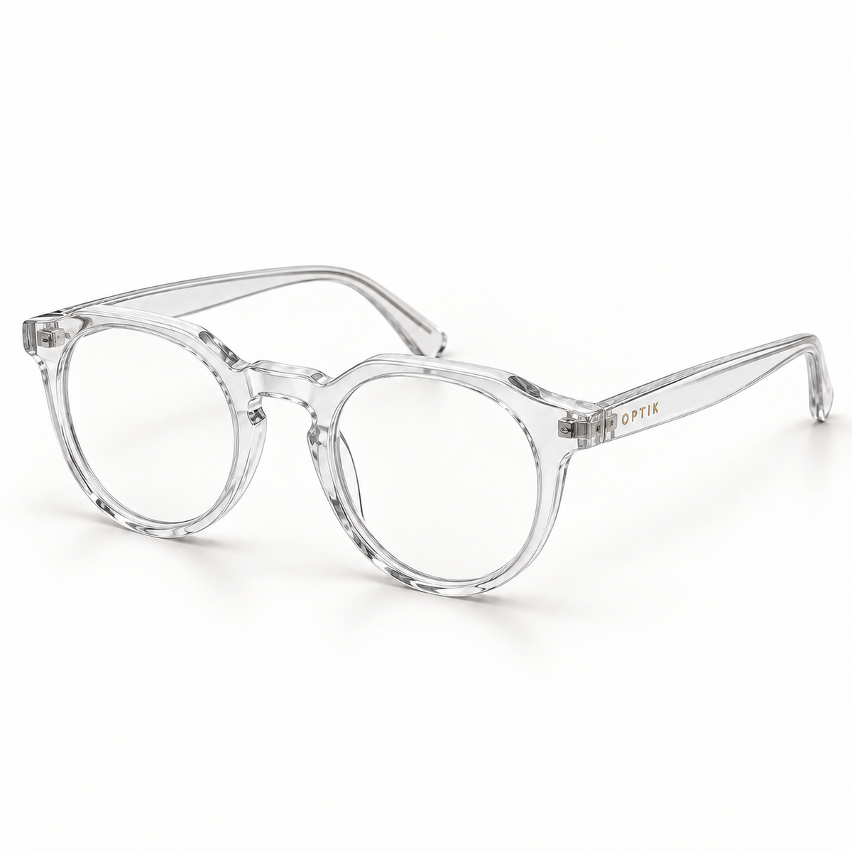 OPTIK Cadence — Crystal frame, Clear lenses — product